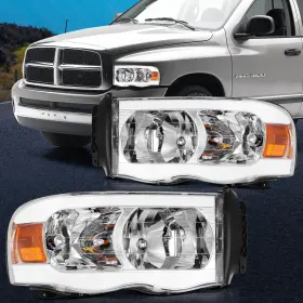 Im16958501m Imcarparts Pair Headlights Assembly Fits 02-05 Ram Lh Rh Side Im16958501m Imcarparts Pair Headlights Assembly Fits 02-05 Ram Lh Rh Side