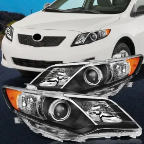 Im88023801m Imcarparts Pair Headlights Assembly Fits 2012-2014 Toyota Camry Lh Rh Side