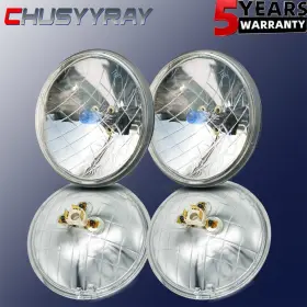 H5006 Importstore H5001 5-3/4 4pc Fits Chevy Corvette 1964-1982 Dot 5.75 Inch Headlights Halogen Hi/lo