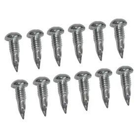 Inl12002 Inline Tube Headlight Trim Screw Kit Silver 1960-80 Camaro Cutlass Lemans Skylark 12pc