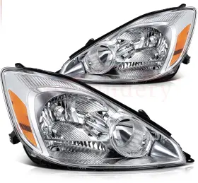 13093165 Issecondery Pair Headlights Assembly For 2004-2005 Toyota Sienna Ce Le Xle 3.3l V6 13093165 Issecondery Pair Headlights Assembly For 2004-2005 Toyota Sienna Ce Le Xle 3.3l V6