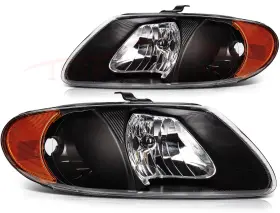 13110507 Issecondery Pair Headlights For 01-07 Chrysler Town And Country Dodge Caravan/ Grand Caravan 13110507 Issecondery Pair Headlights For 01-07 Chrysler Town And Country Dodge Caravan/ Grand Caravan