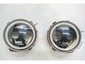 02698l Jeep -02698l Aftermarket Headlights Assembly Lh And Rh For 2000 Wrangler