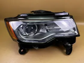 68111000ad Jeep 2014-2016 Grand Cherokee Right Side Headlight Hid Xenon Chrome Non-afs Oem