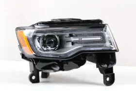 68111000ag Jeep Perfect 2014-2015 Grand Cherokee Chrome Xenon Hid Headlight Rh Right Oem