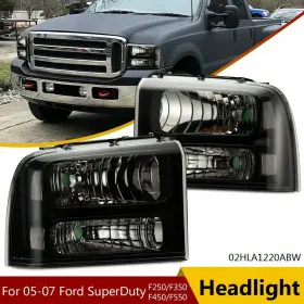 J-02hla1220abw Jijiamotor13 Headlights Fit For 05-07 Ford F250 F350 F450 F550 Super Duty Headlamps Us