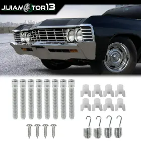 J-02hlp4501awt Jijiamotor13 Fit For 62-67 Impala Belair Biscayne Headlight Adjusters 1-1/2 Inch Screws Springs