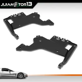 Jijia20260203-1 Jijiamotor13 Left And Right Headlight Bracket Pair Fit For 1997-2004 Chevy Corvette C5