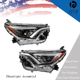 Jp22344w Jopow Headlights Led/drl For Toyota Rav4 2016 2017 2018 Left/driver Right/passenger Jp22344w Jopow Headlights Led/drl For Toyota Rav4 2016 2017 2018 Left/driver Right/passenger