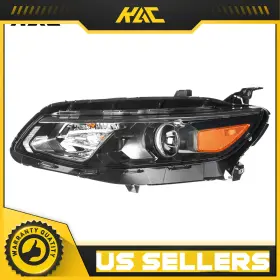 Gm2502426 Kac Left Headlight Assembly Halogen Projector Fits 2016-2018 Chevrolet Malibu Clear