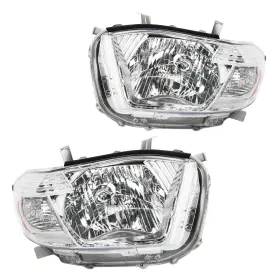 Om117504oc Kac 2pcs Headlights Assembly For Toyota Highlander 08-2010 Driver Passenger Side Om117504oc Kac 2pcs Headlights Assembly For Toyota Highlander 08-2010 Driver Passenger Side