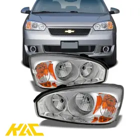 Xia810518 Kac 2pcs Headlight Assembly Replacement Fit For 2004-2008 Chevrolet Malibu Xia810518 Kac 2pcs Headlight Assembly Replacement Fit For 2004-2008 Chevrolet Malibu