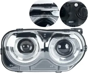 1kpch1904022 Karpal Headlight Assembly Compatible With 2015-2020 Dodge Rh Black 1kpch1904022 Karpal Headlight Assembly Compatible With 2015-2020 Dodge Rh Black