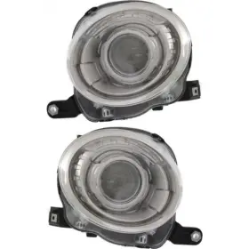 Karparts360 197301717581 For Fiat 500 Headlight 2012 13 14 15 16 17 2018 Passenger And Driver Pair