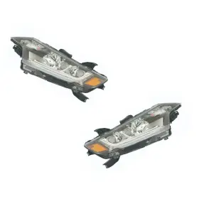 Karparts360 197726119915 For Mitsubishi Outlander 2016 Headlight Driver And Passenger Side Pair Capa