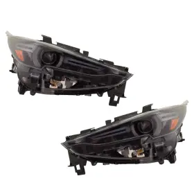 Karparts360 197726974248 For Mazda Cx-5 2017-2020 Headlight Driver And Passenger Side Pair Led Capa