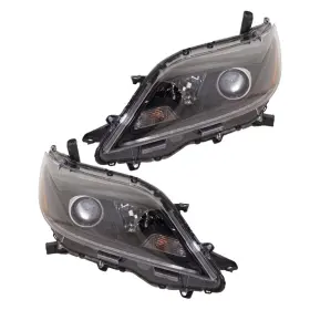 Karparts360 198236394519 For Toyota Sienna 2020 Headlight Driver And Passenger Side Pair Capa Halogen