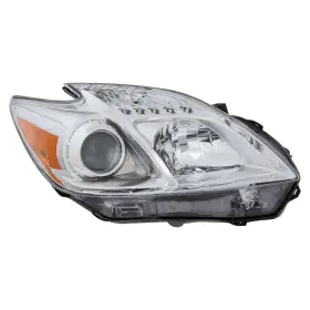 Karparts360 198443363551 For Toyota Prius 2012-2015 Headlight Passenger Side Capa Halogen Clear Lens