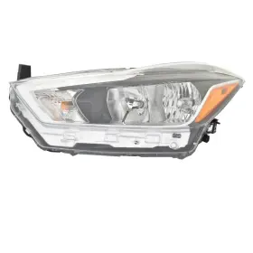 Clx-m0-315-11ayl-ac2-cl360a50 Karparts360 For Nissan Kicks 2018-2020 Headlight Driver Side Capa Clear Lens Halogen
