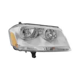Llx-ch2503182c-cl360a70 Karparts360 For Dodge Avenger 2008-2014 Headlight Assembly Passenger Side Chrome Capa