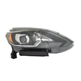 Llx-ni2503263c-cl360a70 Karparts360 For Nissan Sentra 2018 2019 Headlight Passenger Side Capa Led Clear Lens