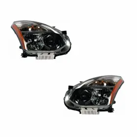 Llx-pair-ni2502203oe-cl360a70 Karparts360 For Nissan Rogue 2009 2010 Oem Headlight Driver And Passenger Side Pair Hid