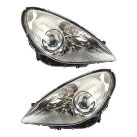 Mb2502165 Karparts360 For Mercedes-benz Slk55 Amg 2005-2011 Headlights Driver And Passenger Side Pair
