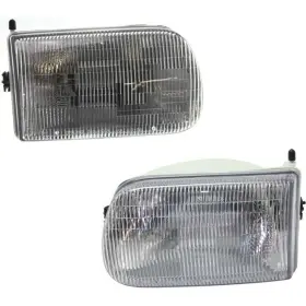 Plx-m0-20-3594-00 Karparts360 For 1994-1997 Mazda 2300 Headlight Pair Driver And Passenger Side With Bulbs