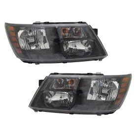 Plx-m0-20-9078-90-9-cl360a55 Karparts360 For Dodge Journey 2014-2020 Headlight Driver And Passenger Side Pair Capa