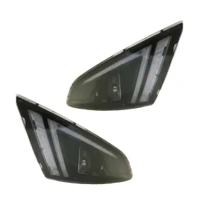 Plx-m0-373-1134lxas2-cl360a50 Karparts360 For Volvo Vnl/vnr 2018-2024 Headlight Driver And Passenger Side Pair With Bulbs