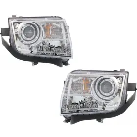 Plx-m0-k31-11a5l-ac-cl360a50 Karparts360 For Lincoln Mkx 2008-2010 Headlight Driver And Passenger Side Pair Halogen Capa