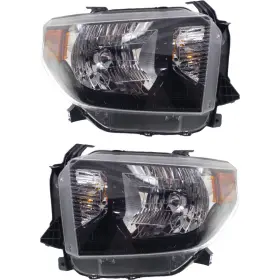 Plx-m0-ty1240-b101l-cl360a1 Karparts360 For Toyota Tundra Headlight 2015 16 2017 Pair Driver And Passenger Side