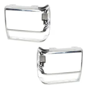 Plx-m0-usa-7928-cl360a70 Karparts360 For Ford Ranger 1989-1992 Headlight Door Driver And Passenger Side Pair Chrome Plx-m0-usa-7928-cl360a70 Karparts360 For Ford Ranger 1989-1992 Headlight Door Driver And Passenger Side Pair Chrome