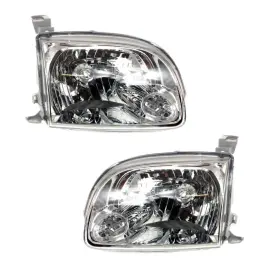 Plx-m0-usa-t100146-cl360a70 Karparts360 For Toyota Tundra Headlight 2005 2006 Driver And Passenger Side Pair/set Halogen