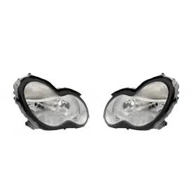 Plx-m1-339-1107l-ush-cl360a5 Karparts360 For Mercedes-benz C320 Headlight 2002-2007 Pair