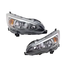 Su2502160 Karparts360 For Subaru Impreza 2017-2022 Headlights Driver And Passenger Side Pair Halogen