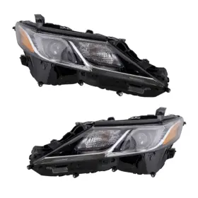To2503255 Karparts360 For Toyota Camry 2018 2019 Headlights Driver And Passenger Side Pair Led Only To2503255 Karparts360 For Toyota Camry 2018 2019 Headlights Driver And Passenger Side Pair Led Only