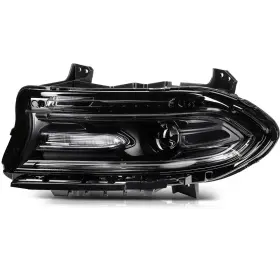 13060345 Keepcrushparts Black Housing Headlight Assembly Front Left For 2015-2022 Dodge Charger 13060345 Keepcrushparts Black Housing Headlight Assembly Front Left For 2015-2022 Dodge Charger