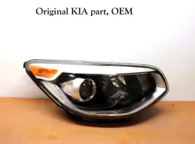 92102-b2 Kia 2017 2018 Soul Right Passenger Rh Halogen Projector Headlight Oem 92102 B2