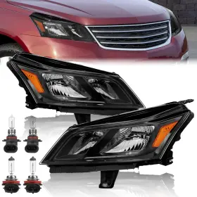 K105gg12603kkj5 Kuiperauto Pair Headlights Front Lamp For 13-17 Chevy Traverse Driver Passenger