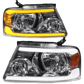 Kuiperauto K105hp40102kj5 Led Headlights Assembly With Drl Sequential Turn Light Compatible For 200