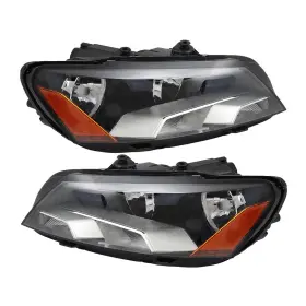 Qs452800qr Lablt Headlight For 2012-2015 Volkswagen Passat Left&right Side Halogen Black