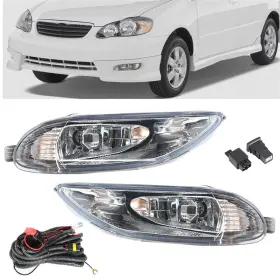 1-6912288-997646 Labwork Fog Lights Assembly Replacement For Corolla 2005-2008 With Bulbs Switch Kit