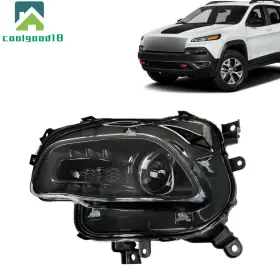 Cg656370ld Labwork For Jeep Cherokee 2014-2018 Headlight Projector Headlamp Halogen Black Left Side