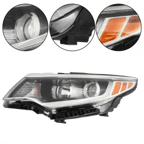 Law133662 Labwork Left Driver Side Headlight For Kia Optima 2016-2018 Halogen Without Led Drl