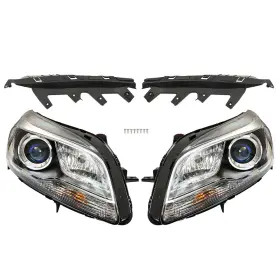 Law133806 Labwork Left Right Headlight Fit For 2013-2015 Chevrolet Malibu 2016 Limited Hid Law133806 Labwork Left Right Headlight Fit For 2013-2015 Chevrolet Malibu 2016 Limited Hid