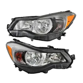 Law209700 Labwork Lh Rh Headlight For Subaru Impreza 2012-15& Crosstrek 13-16 Halogen Pair