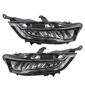 Law251520 Labwork Lh And Rh Side Led Headlights Headlamps For Honda Odyssey 2021-2024 Chrome