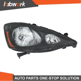 Tl34799q Labwork Headlight For Honda Fit 2012-14 Factory Halogen Black Housing Right Side Tl34799q Labwork Headlight For Honda Fit 2012-14 Factory Halogen Black Housing Right Side
