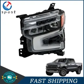 85594437 Labworkmoto Clear Lens Headlight Headlamp For Chevy Silverado 1500 Zr2 2022-2024 Led Lh Side 85594437 Labworkmoto Clear Lens Headlight Headlamp For Chevy Silverado 1500 Zr2 2022-2024 Led Lh Side